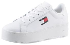 NU 20% KORTING: TOMMY JEANS Plateausneakers TJW FLATFORM ESS vrijetijd...