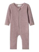 NU 20% KORTING: Name It Pyjama NBFWANG WOOL NEEDLE NIGHTSUIT SOLID NOO...