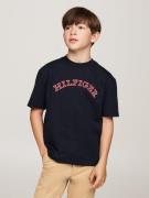 NU 20% KORTING: Tommy Hilfiger Shirt met korte mouwen MONOTYPE EMBROID...