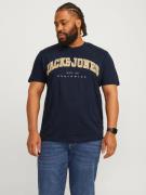 NU 20% KORTING: Jack & Jones PlusSize T-shirt JJECALEB VARSITY TEE SS ...