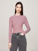 NU 20% KORTING: TOMMY JEANS Shirt met lange mouwen TJW SLIM STRIPE ESS...