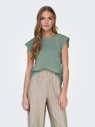 NU 20% KORTING: Only Shirt met korte mouwen ONLXIANA LIFE S/S MIX TOP ...