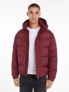 NU 20% KORTING: Tommy Hilfiger Gewatteerde jas MIX DOWN HOODED PUFFER ...