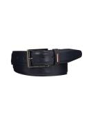 Tommy Hilfiger Leren riem BUSINESS 3.5 met metalen label aan de sluiti...