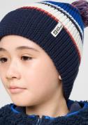 NU 20% KORTING: Jack Wolfskin Pomponmuts POMPOM BEANIE KIDS