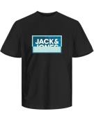 Jack & Jones T-shirt JCOLOGAN SUMMER PRINT TEE CREW NECK FST