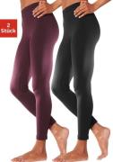 NU 20% KORTING: vivance active Legging met rubberen tailleband, lounge...