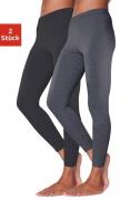 vivance active Legging met rubberen tailleband, loungewear (2-delig, S...