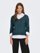 NU 20% KORTING: JDY Trui met V-hals JDYELANORA L/S V-NECK PULLO. KNT N...