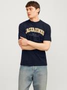 NU 20% KORTING: Jack & Jones Shirt met ronde hals JJECALEB VARSITY TEE...