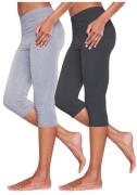 vivance active Caprilegging met rubberen tailleband, loungewear (Set v...