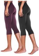 vivance active Caprilegging met rubberen tailleband, loungewear (Set v...