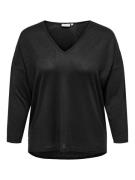 NU 20% KORTING: ONLY CARMAKOMA Shirt met V-hals CARALBA MIRSE 4/5 V-NE...