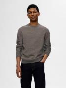 NU 20% KORTING: SELECTED HOMME Gebreide trui SLHROSS LS KNIT STRUCTURE...