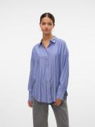 Vero Moda Blouse met lange mouwen VMNORA LS OVERSIZE SHIRT WVN GA NOOS