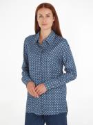 Tommy Hilfiger Overhemdblouse FOULARD REGULAR SHIRT met tommy hilfiger...