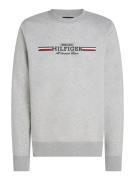 NU 20% KORTING: Tommy Hilfiger Sweatshirt HILFIGER STRIPE SWEATSHIRT