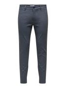 ONLY & SONS Stoffen broek ONSMARK SLIM DITSY 020934 PANT NOOS