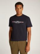 NU 20% KORTING: Tommy Hilfiger Shirt met ronde hals HILFIGER CHEST STR...