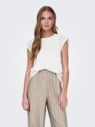 NU 20% KORTING: Only Shirt met korte mouwen ONLXIANA LIFE S/S MIX TOP ...