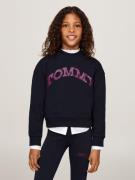 NU 20% KORTING: Tommy Hilfiger Sweatshirt TOMMY DOT FOIL CN SWEATSHIRT