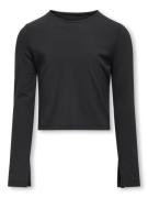 NU 20% KORTING: KIDS ONLY Shirt met lange mouwen KOGEA L/S SLIT TOP O-...