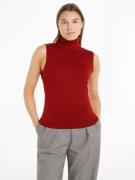 Tommy Hilfiger Gebreide trui MERINO SLEEVELESS SWT TANK met tommy hilf...