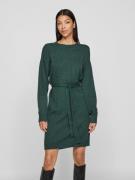 NU 20% KORTING: Vila Gebreide jurk VIRIL O-NECK L/S BELT KNIT DRESS - ...