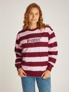 NU 20% KORTING: TOMMY JEANS Sweatshirt TJW RLX STRIPE ESS LOGO 1 CREW