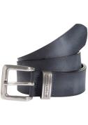 NU 20% KORTING: Tom Tailor Leren riem TTHARRY 4 cm brede herenriem, je...