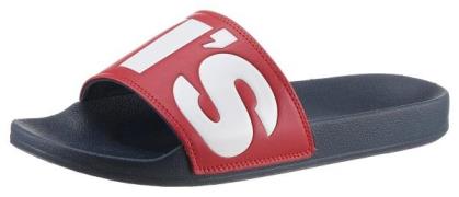 Levi's® Badslippers JUNE L zomerschoen, poolslides, slippers, met opva...