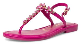 NU 20% KORTING: Tamaris Sandalen zomerschoen, sandaal, blokhak, met st...