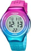 NU 20% KORTING: CALYPSO WATCHES Chronograaf Color Splash, K5841/1 Pols...