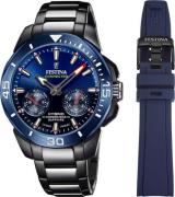 NU 20% KORTING: Festina Chronograaf Chrono Bike Connected, F20647/1 Po...