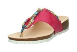 NU 20% KORTING: Think! Teenslippers Julia wedge heel, summer shoe, sli...