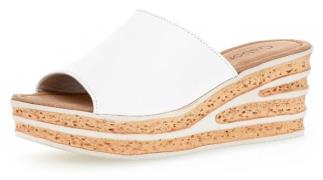 NU 20% KORTING: Gabor Slippers wedge heel, summer shoe, slip-on, refin...