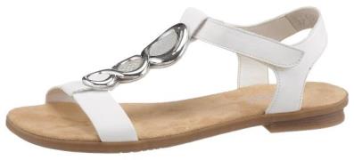 NU 20% KORTING: Rieker Sandalen zomerschoen, sandaal, blokhak, met dec...