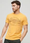 NU 20% KORTING: Superdry T-shirt Basic shirt CLASSIC VL HERITAGE T SHI...