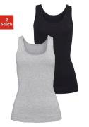 NU 20% KORTING: H.I.S Hemd van elastische katoen-kwaliteit, tanktop, o...