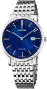 Festina Kwartshorloge Festina Swiss Made, F20018/2 Polshorloge, herenh...