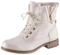 Mustang Shoes Winterlaarzen blokhak, winterlaarsjes, veterschoenen met...