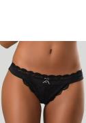 Lascana String Premium Dessous van delicate kant met fijne decoratieve...