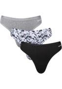 NU 20% KORTING: Reebok Tanga Womens RBK Thong AGATHA (Set van 3)