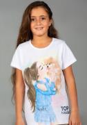 NU 20% KORTING: TOPModel Shirt met korte mouwen TOPModel T-shirt met k...