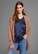 NU 20% KORTING: HECHTER PARIS Cardigan met sjaalkraag - nieuwe collect...