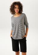 NU 20% KORTING: Aniston CASUAL Shirt met lange mouwen de clou: de nep-...