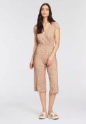 Laura Scott Jumpsuit met trendy all-over print - nieuwe collectie