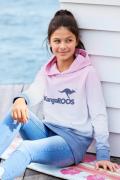 KangaROOS Hoodie , Lange sweatshirt met kleurverloop