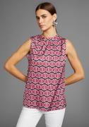 HECHTER PARIS Top met elegante all-over print - nieuwe collectie