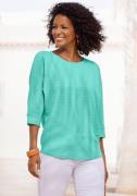 NU 20% KORTING: Vivance Shirt met 3/4-mouwen Ronde hals gemaakt van st...